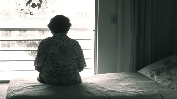 Widowed women who live alone are at increased risk of elder abuse. 