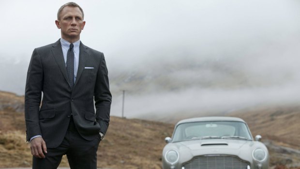 Daniel Craig stars as James Bond in <i>Skyfall</i>.