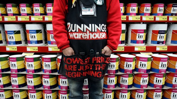 Hardware leader Bunnings has again been the mainstay of Wesfarmers' earnings.