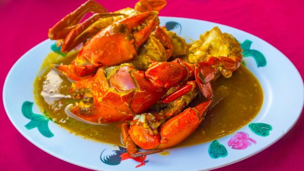 Chilli crab is a Singaporean seafood dish popular in Singapore and Malaysia. 