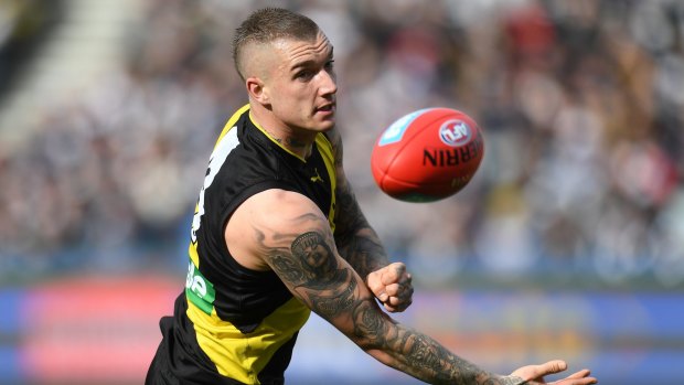 Damien Hardwick says that Dustin Martin is free to explore his options.