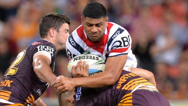 On the mend: Daniel Tupou of the Roosters has overcome a virus ahead of Sunday's City-Country match.