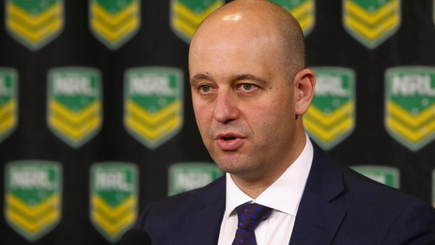 Dispute: NRL CEO Todd Greenberg. The NRL initially said there would be no strings attached to an extra $100 million worth of funding.