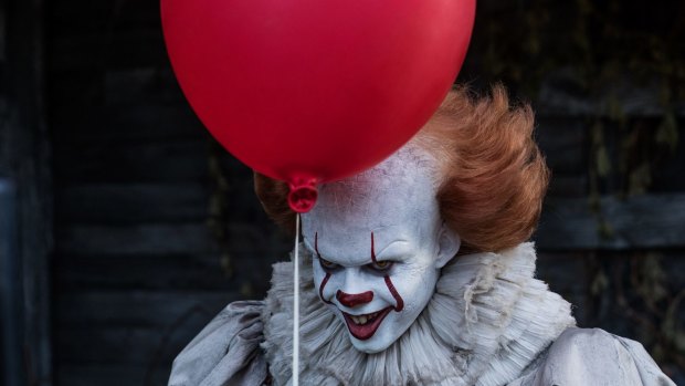 Bill Skarsgard's portrayal of Pennywise in the film IT is an uncanny fusion of adult and child.