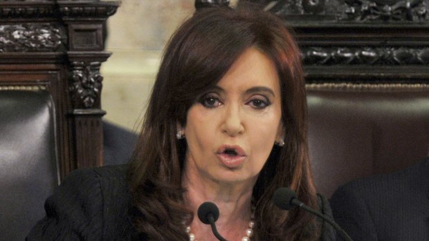 Cristina Fernandez de Kirchner, president of Argentina, in 2011.