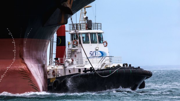 Portland's tugboats in action in a giant ballet.