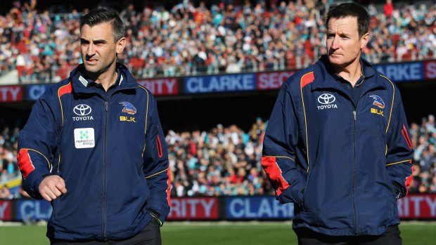 Great stuff: Scott Camporeale (left) and John Worsfold have worked wonders. 
