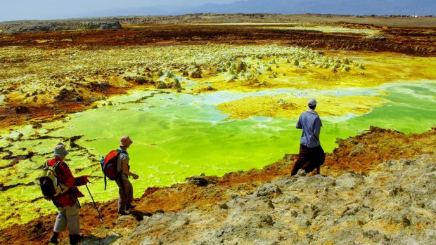 Dallol volcano, Ethiopia.