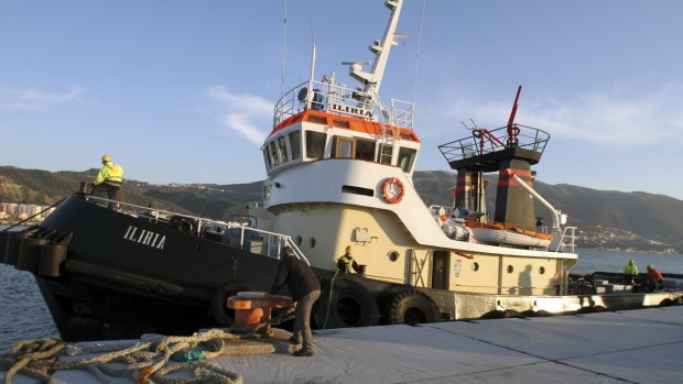 Two Albanian seamen onboard the tugboat Iliria were killed during an operation to salvage the ferry.