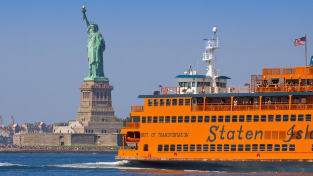 The free Staten Island Ferry is one of the best ways to see the Statue of Liberty.