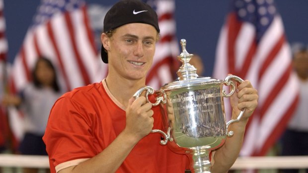 If the cap fits: Hewitt the US Open champion