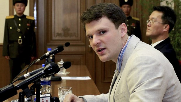 American student Otto Warmbier was sentenced to 15 years. 