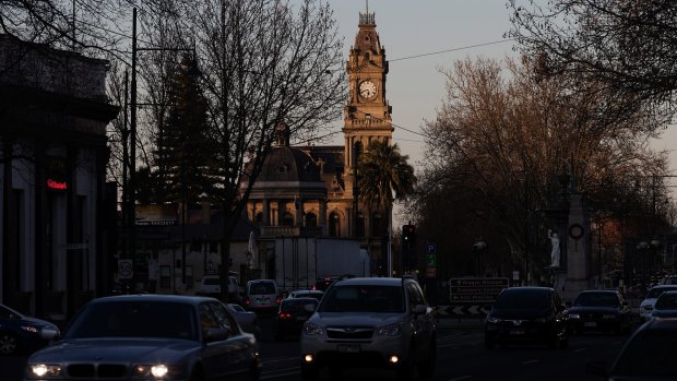 Bendigo, a week on from violent protests over plans for a mosque.