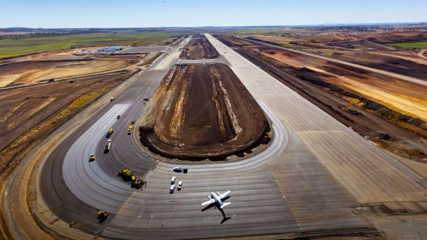 Brisbane West Wellcamp Airport near Toowoomba. 