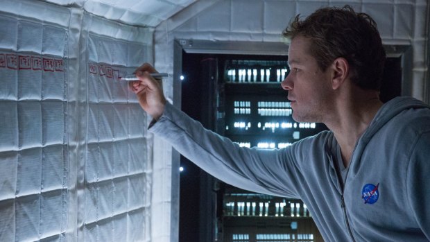 Matt Damon's character became unexpectedly self-sufficient in The Martian.