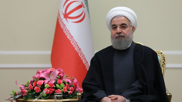 Iran's President Hassan Rouhani  in Tehran last week. 