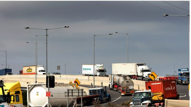 Heavy vehicle operators have cried foul over the looming jump in CityLink costs