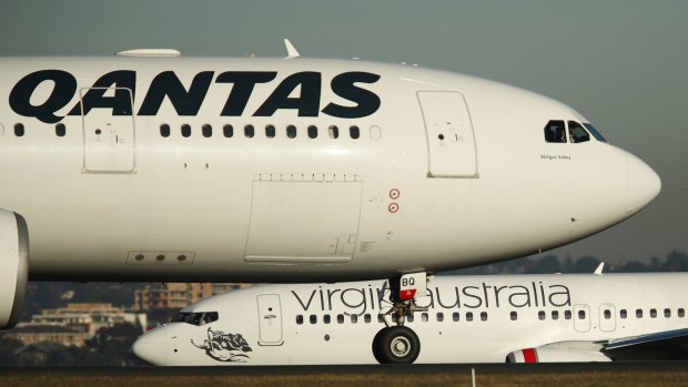 Qantas had to cancel seven flights as a result of the outage.