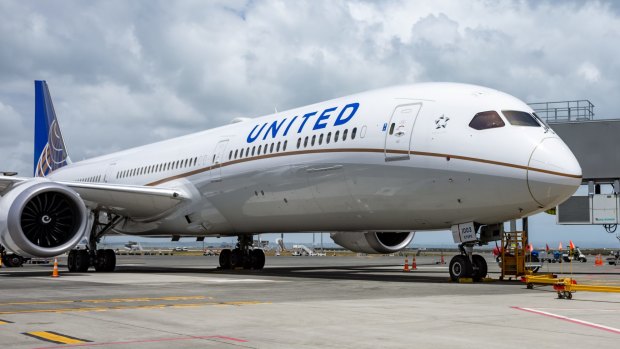 United Airlines will use Boeing 787 Dreamliners on it Australian routes but may swap in larger 777s if there's enough demand.