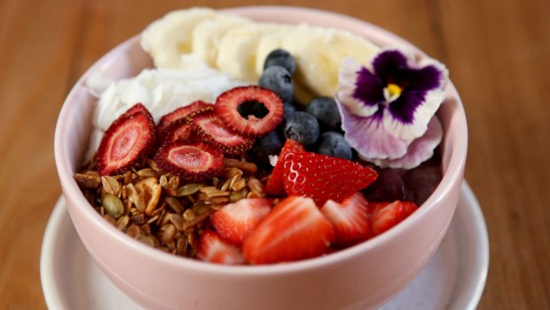 Acai bowls are cropping up on menus everywhere. 
