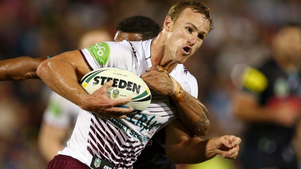 Future clouded: Manly halfback Daly Cherry-Evans.