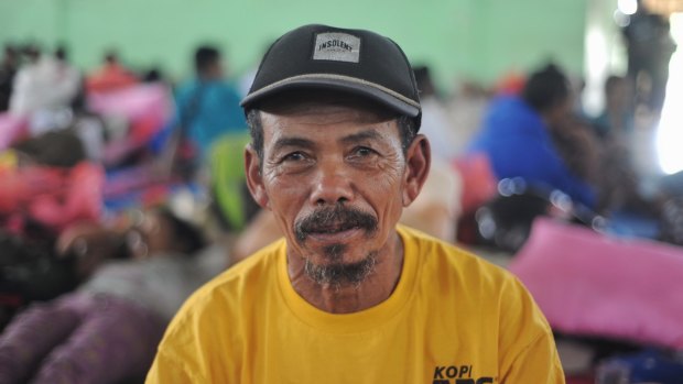 Wayan Pugeng remembers the 1963 earthquake.