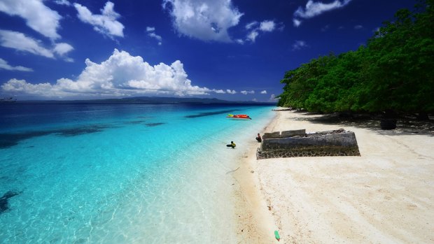 From a tourist perspective, Ambon is no Bali. Western visitors are few and far between. 