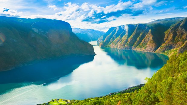 Norway's magnificent   Sognefjord.