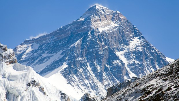 The highest point on Earth: Mount Everest