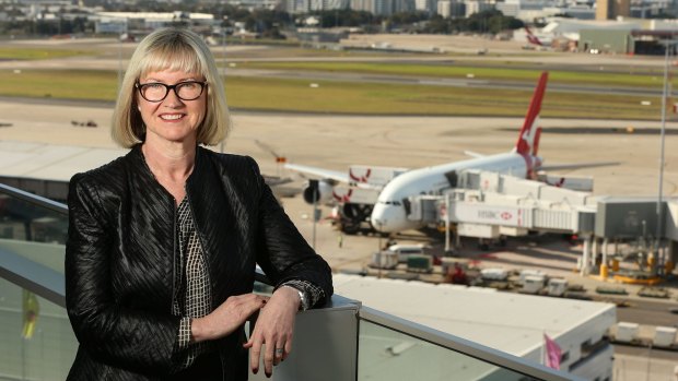 Sydney Airport chief executive Kerrie Mather.