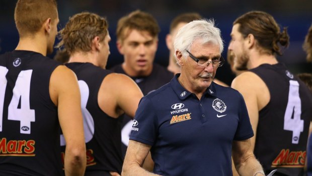 The Blues will soon need to determine whether Mick Malthouse is the right man for the job.