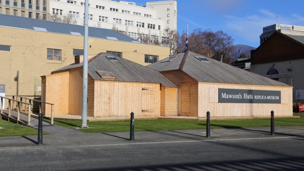 Mawson's replica hut in Hobart.
