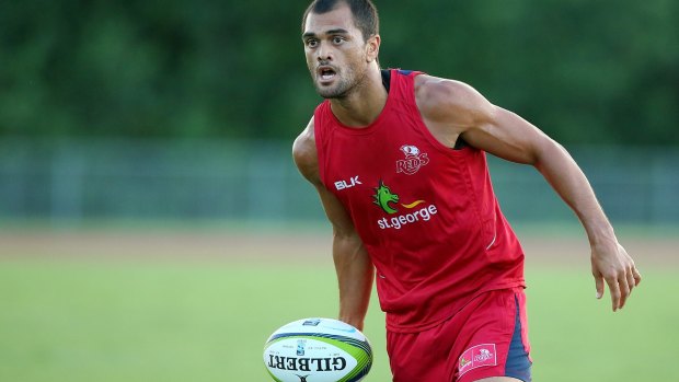 "He is a very good player and the quicker he gets into the Wallabies setup the better. But he is an out and out outside back": Eddie Jones on Karmichael Hunt.
