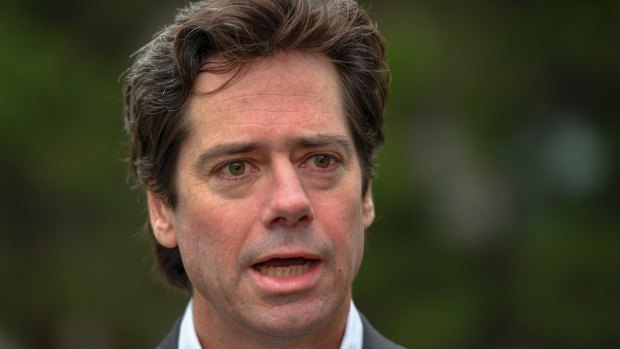AFL chief executive Gillon McLachlan would not comment on the allegations.