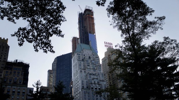 In and around West 57th Street, known as Billionaires' Row, "it's not just slow - it's come to a complete halt," said Dolly Lenz, a broker to the super-rich.