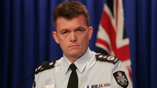 AFP Commissioner Andrew Colvin