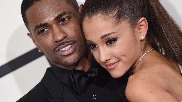 Not owned by anyone: Ariana Grande, with Big Sean, in February.