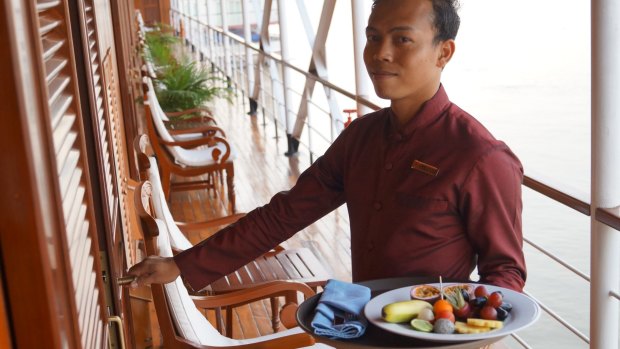 Life on board a Pandaw river cruise ship.