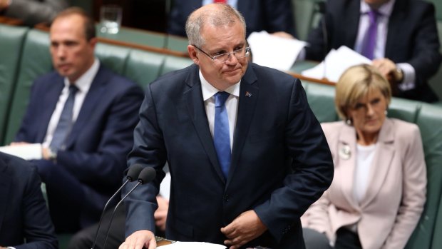 Challenging Labor to back temporary protection visas: Immigration Minister Scott Morrison. 