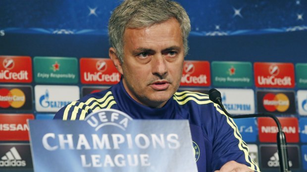They are not with us: Chelsea coach Jose Mourinho has denounced racist fans involved in the Paris incident. 