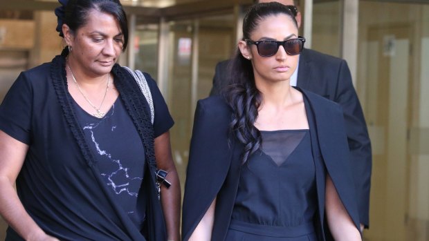 Nova Peris was with her daughter Jessica in court for the hearing. 
