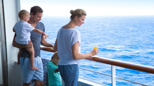 A cruise can take the hassle out of having to lug your family's suitcases around.