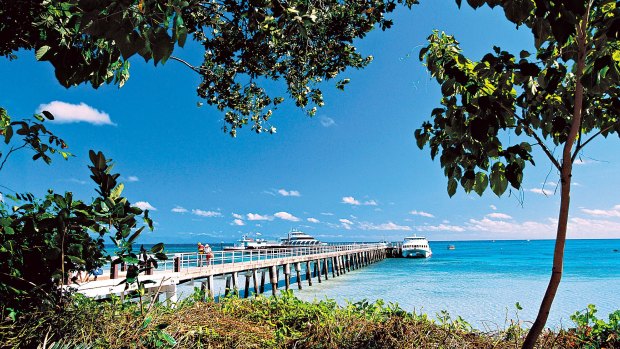 Green Island wharf, Queensland. 