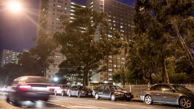 The man was found dead at the flat in the Elizabeth Street high-rise building on Sunday.