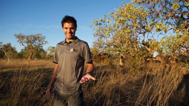 Bart Pigram, an Indigenous guide in Western Australia's far north, is a Yawuru man, born in Broome.