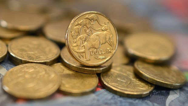 The Australian currency fell to US75.44¢, a drop of 0.3 per cent for the session, and with the US75¢ level firmly in reach.