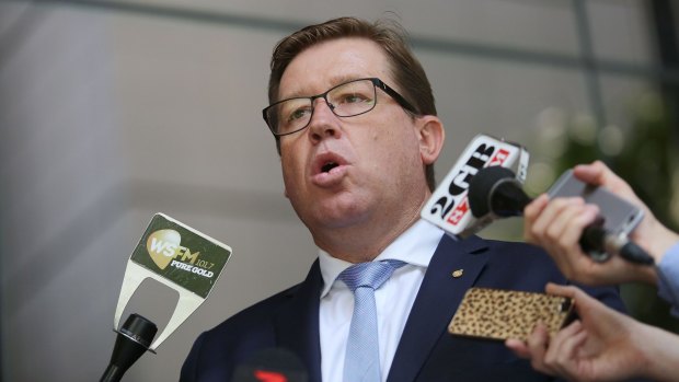 Deputy Premier and Police Minister Troy Grant has come under fire over proposed serious crime prevention orders.