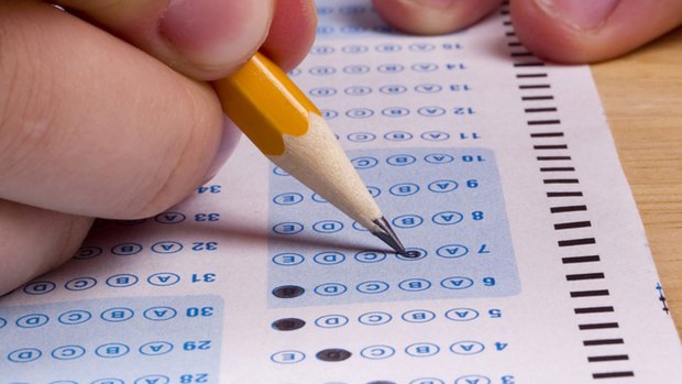 Educational research says there is no link between high-stakes tests and improved performance.