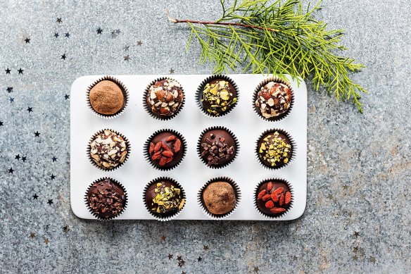 Add a plant-based twist to your celebrations with chocolate truffles.