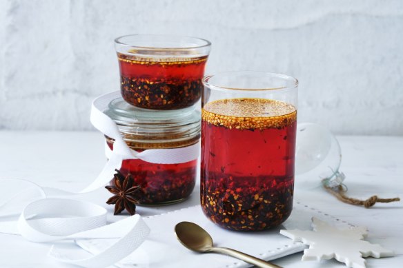 Adam Liaw's Sichuan chilli oil